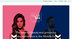 Desktop Screenshot of glambox.me